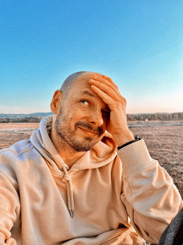 Portrait of Misi Rácz, Senior Designer